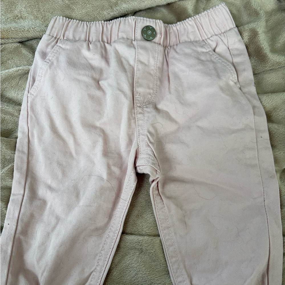Garanimals Light Pink Elastic Waist Kids Pants